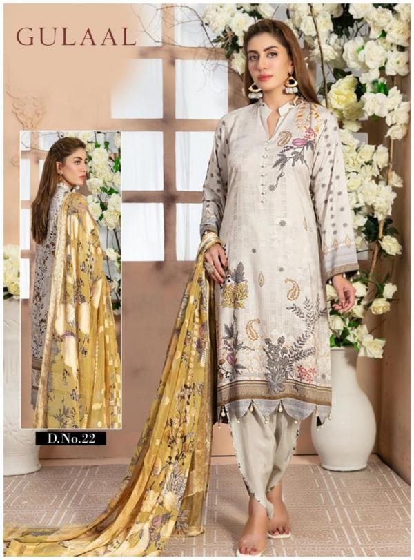 Gulaal Karachi Vol-3 Cotton Designer exclusive Dress Material